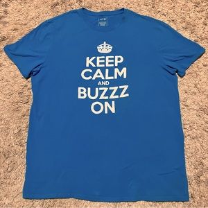 Keep Calm And Buzzz On T-Shirt